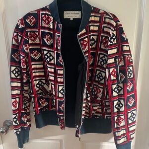 Atelier Beaurepaire Geometric Bomber Jacket